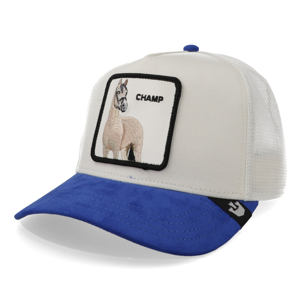 Trucker 101-1864 The Suede Horse Azul