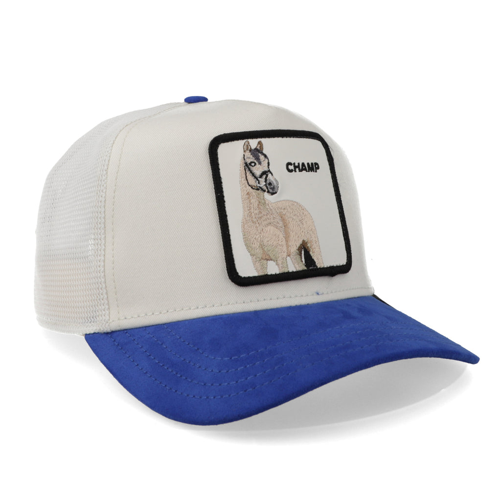 Trucker 101-1864 The Suede Horse Azul
